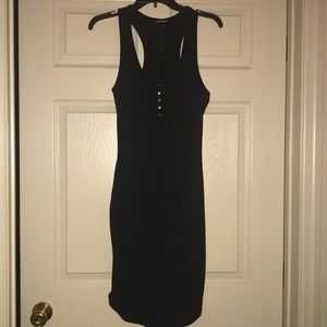 Bebe: Sydney Racer Back Tank Dress.